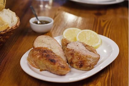 Las mollejas clásicas de El Pobre Luis