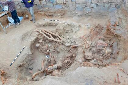 Las momias encontradas en Perú