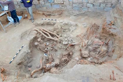 Las momias encontradas en Perú