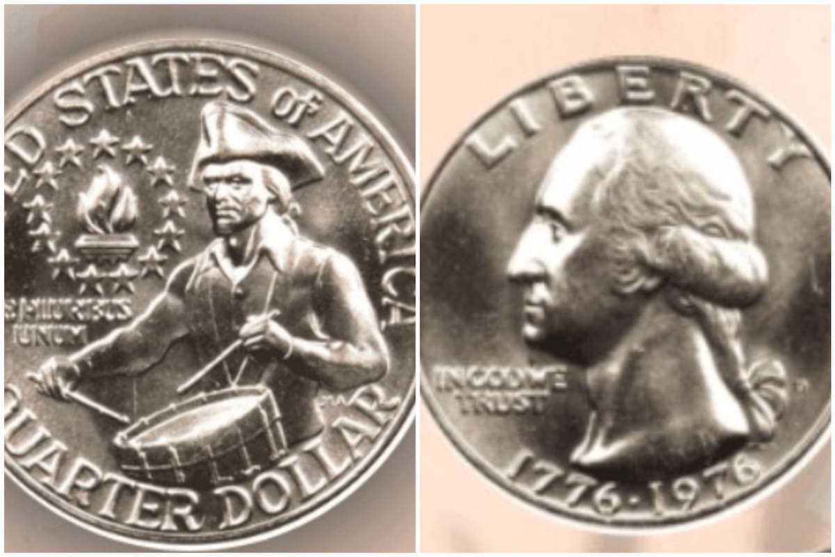 Las monedas del Bicentenario de Estados Unidos alcanzan precios altos en las casas de subastas