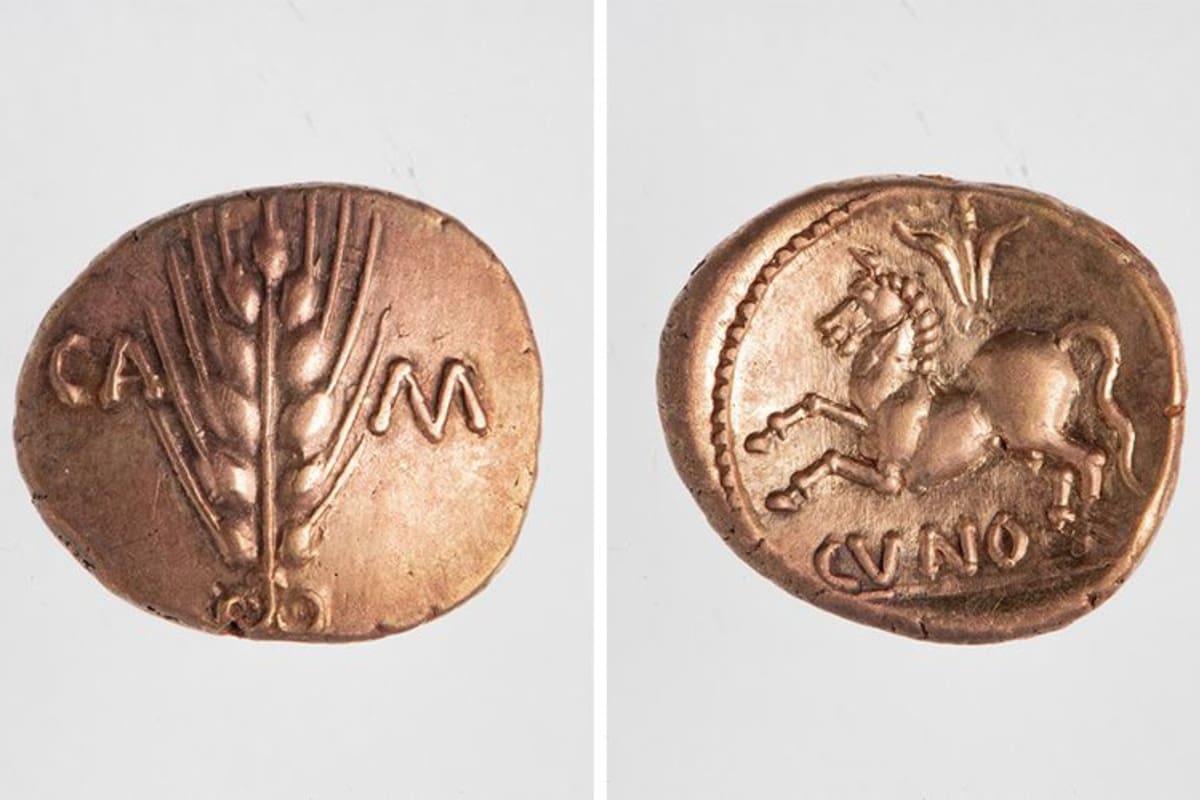 Las monedas, enterradas hace casi 2000 años, revelan la conexión entre las conquistas romanas en Britania y su expansión en el continente
