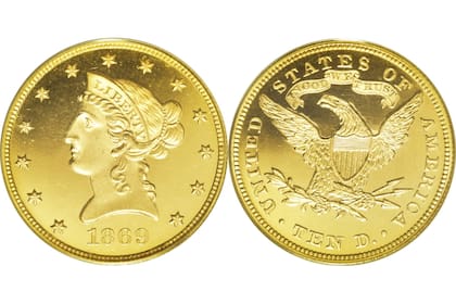 Las monedas Liberty Head alcanzan precios altos en el mercado de subastas