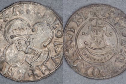 Las monedas representan la vibrante economía de la época vikinga
