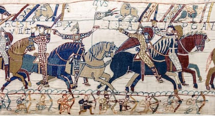 Las monedas representan un punto de inflexión en la historia británica con la conquista normanda