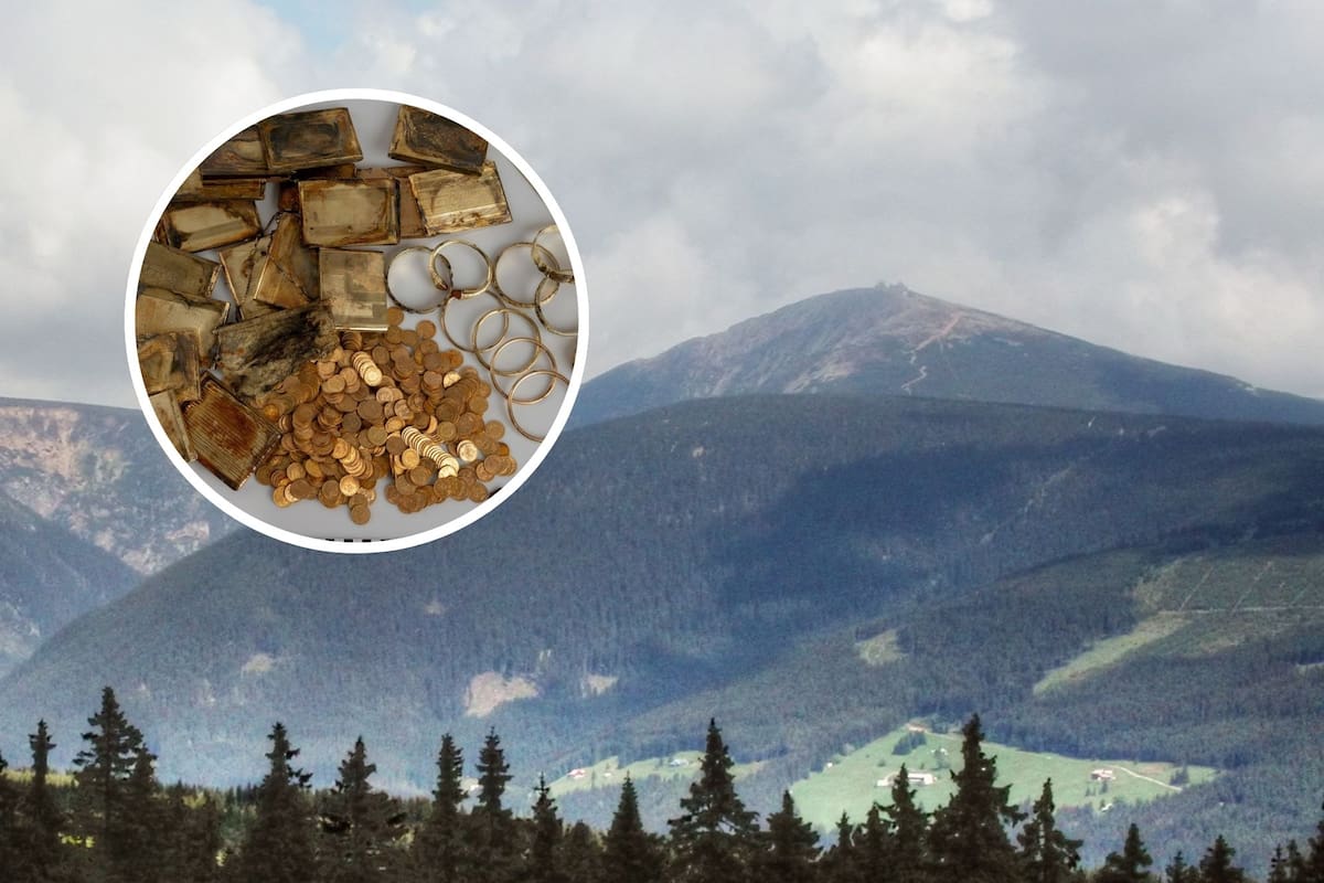 Las montañas de Krkonoše en República Checa fue el escenario de un increíble hallazgo