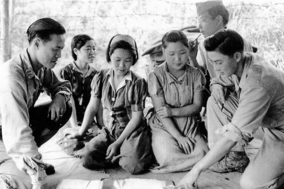Las mujeres coreanas secuestradas por el ejército japonés fueron liberadas después de la Segunda Guerra Mundial