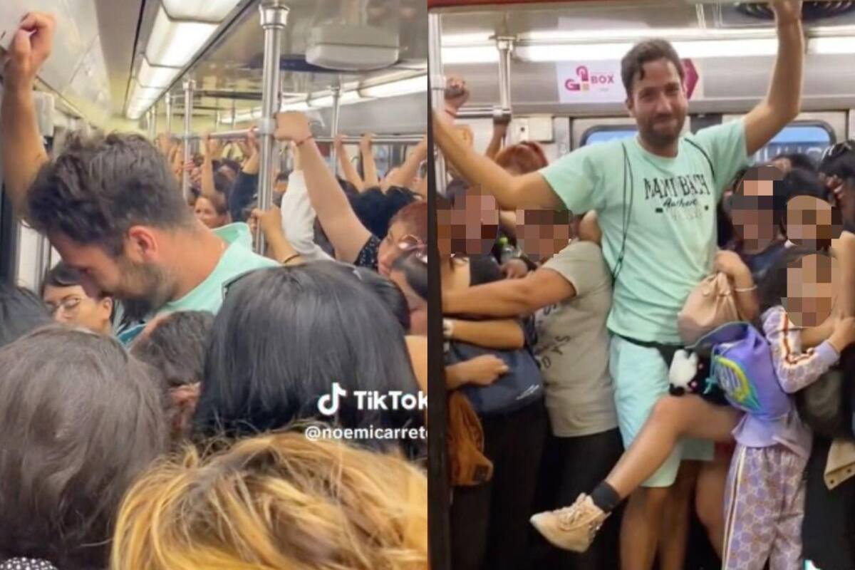Las mujeres empezaron a halagar la apariencia física del hombre (Foto: TikTok @noemicarreto)