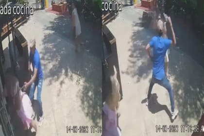 Las mujeres enfrentaron al ladrón que llevaba un arma de fuego (Foto: Captura de video)