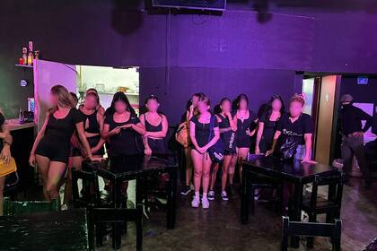 Las mujeres fueron rescatadas el fin de semana