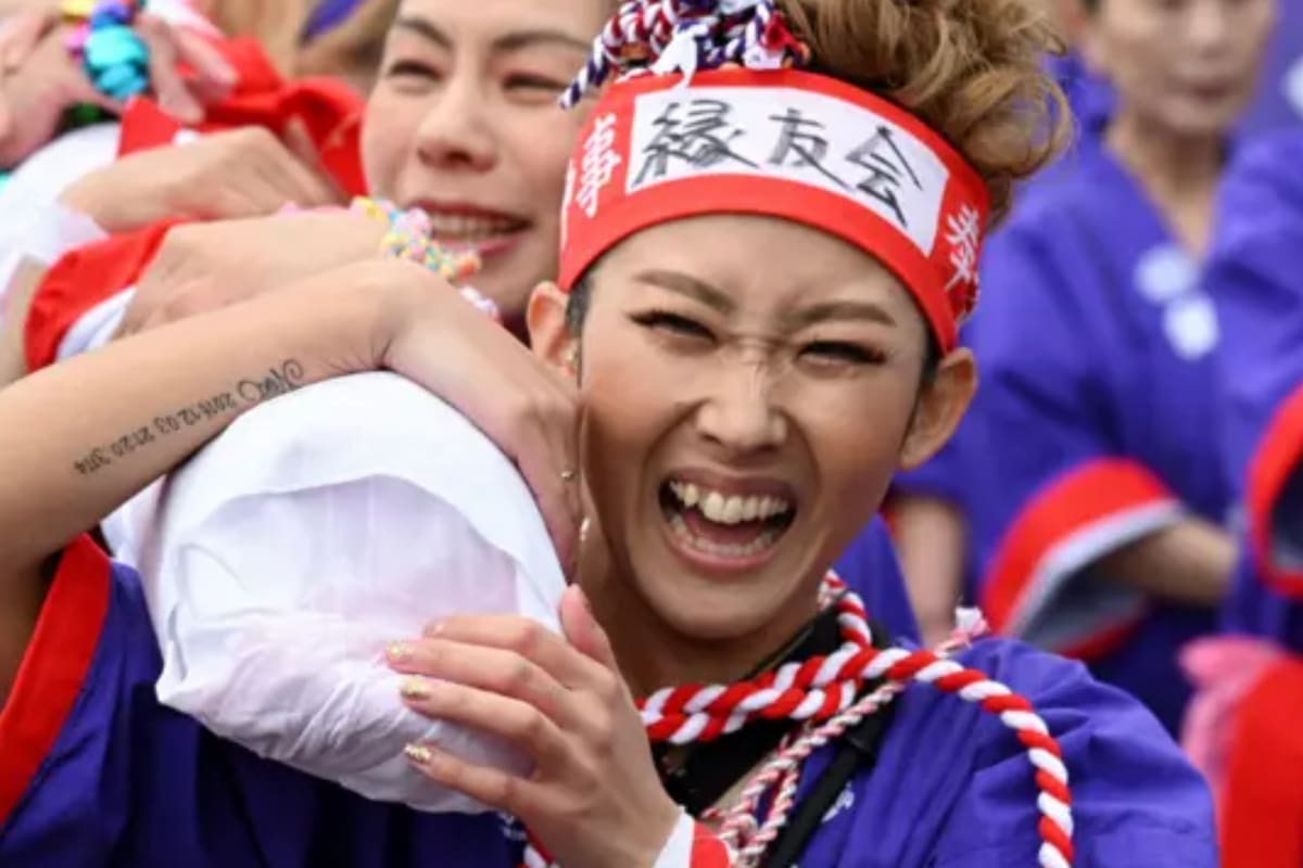 Las mujeres participaron en el festival por primera vez en sus 1.250 años de historia