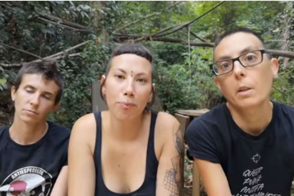 Las mujeres tienen un espacio llamado Almas veganas donde protegen a los animales contra la explotación del sistema