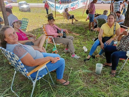 Las mujeres y la familia yerbatera en el reclamo en San Pedro