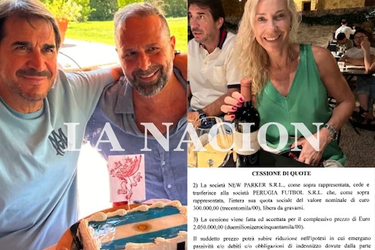 Las negociaciones con Faroni para la venta del Perugia se extendieron durante seis meses. Durante el proceso, hubo reuniones en Buenos Aires y en Italia.