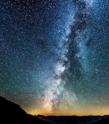 Las noches en Cerro Gordo pueden resultar cautivadoras.