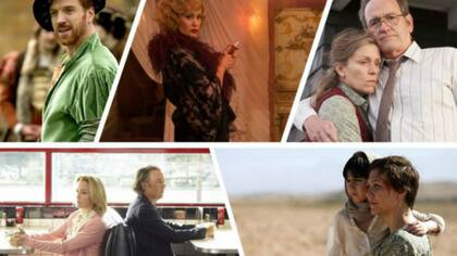 Las nominadas a mejor miniserie son: Wolf Hall, American Horror Story, Olive Kitteridge, American Crime y The Honorable Woman