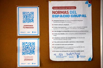 Las normas de convivencia para las sesiones de terapia grupal en el Hospital San Roque