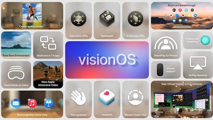 Las novedades de Vision OS