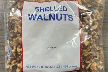 Las nueces contaminada podían llegar a ser distribuidas a programas de almuerzos escolares