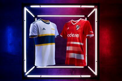Las nuevas camisetas alternativas de Boca y River