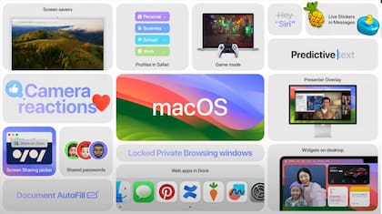 Las nuevas funciones de macOS Sonoma