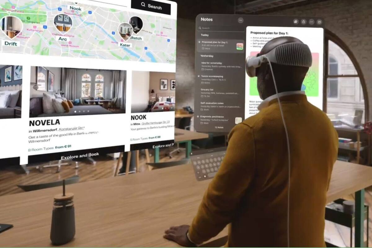 Las nuevas gafas Apple Vision Pro salieron al mercado a inicios de febrero