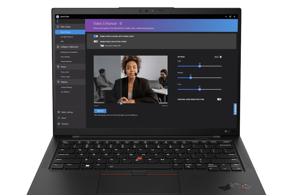 Las nuevas Lenovo ThinkPad X1 tienen un sistema para detectar la postura del usuario y cuidar su salud ocular