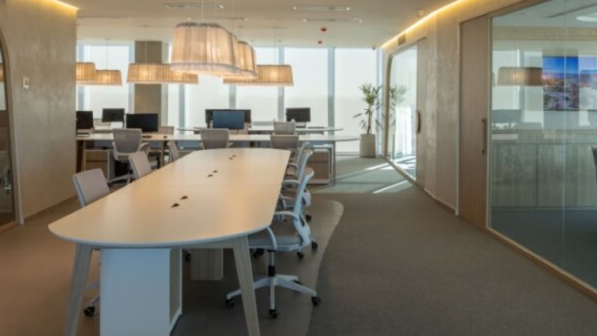 Las nuevas oficinas de Gran Valle Negocios SA, una desarrolladora inmobiliaria de Neuquén Capital.