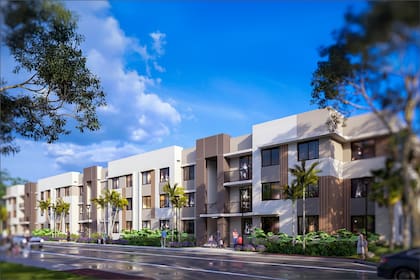 Las nuevas viviendas asequibles edificadas en 455 SW 16 Ave. Miami, FL 33135