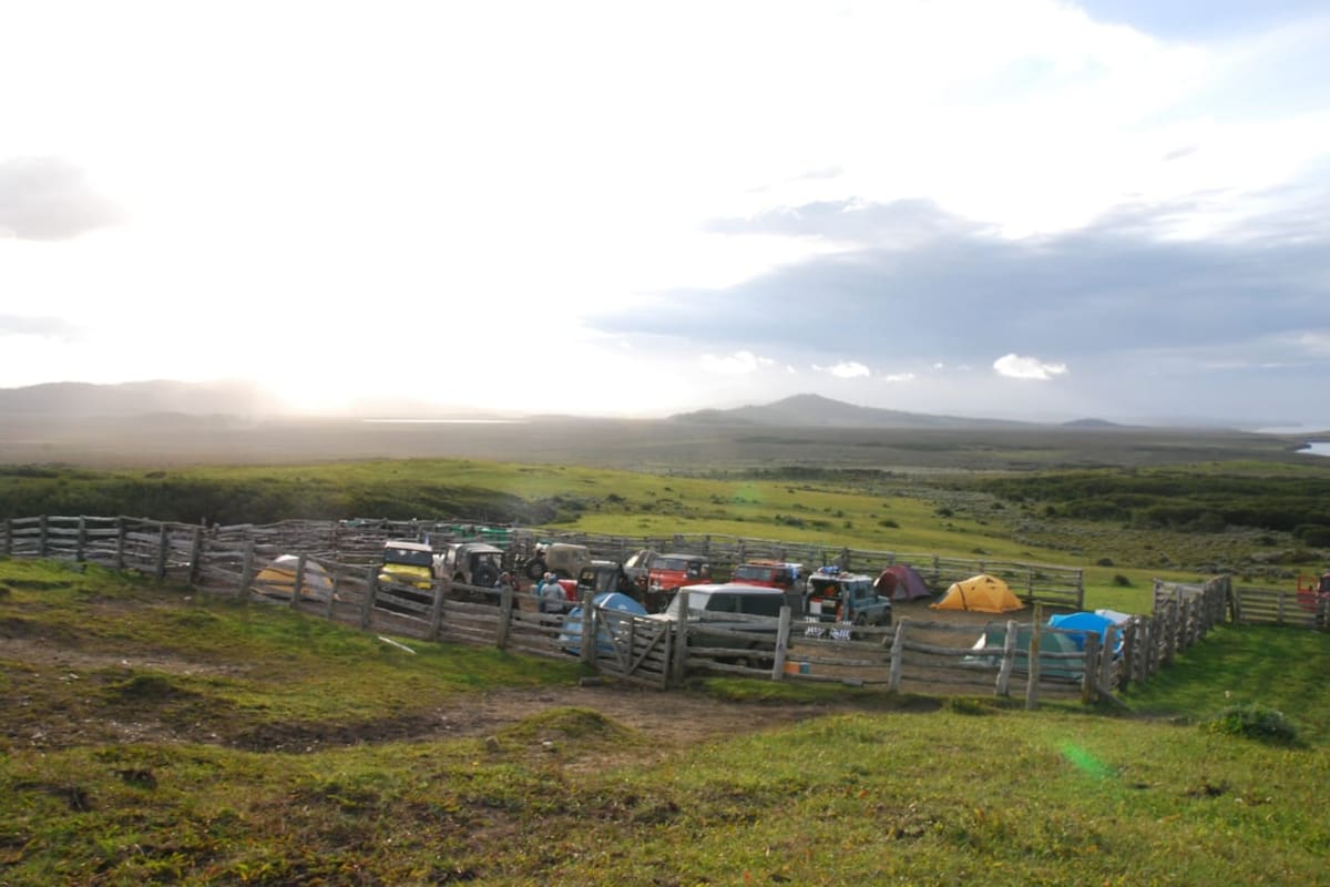 Las nueve 4x4 que están haciendo la travesía
