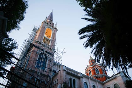 Las obras de puesta en valor del campanario de la parroquia de San Benito incluyeron otras tareas de recuperación estructural