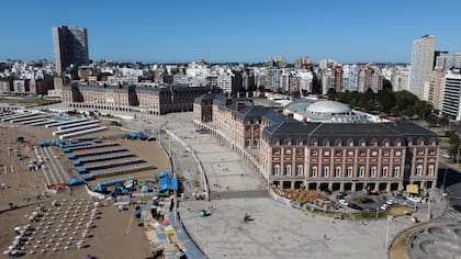 Las obras de recuperación de la rambla se realizan en dos etapas, la primera será hasta diciembre y se continuarán una vez que pase Semana Santa 2026