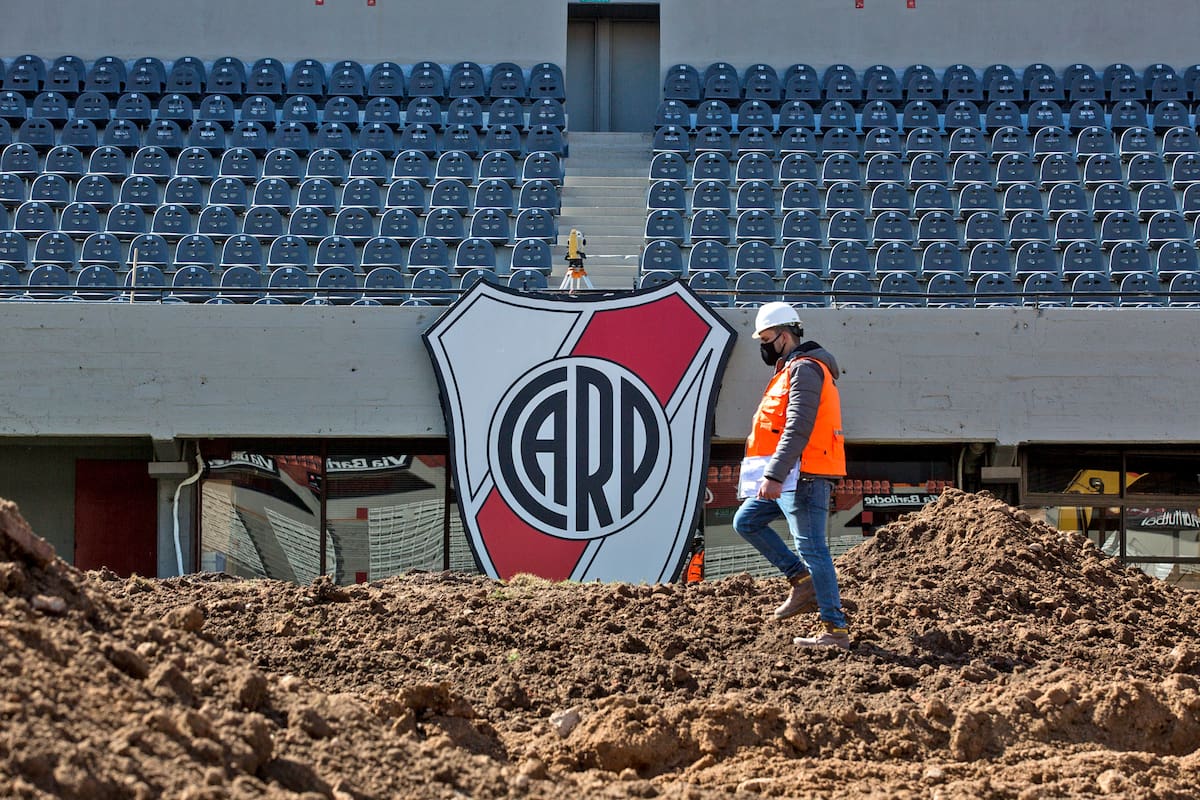 Las obras en el Monumental estarán terminadas a mediados de febrero