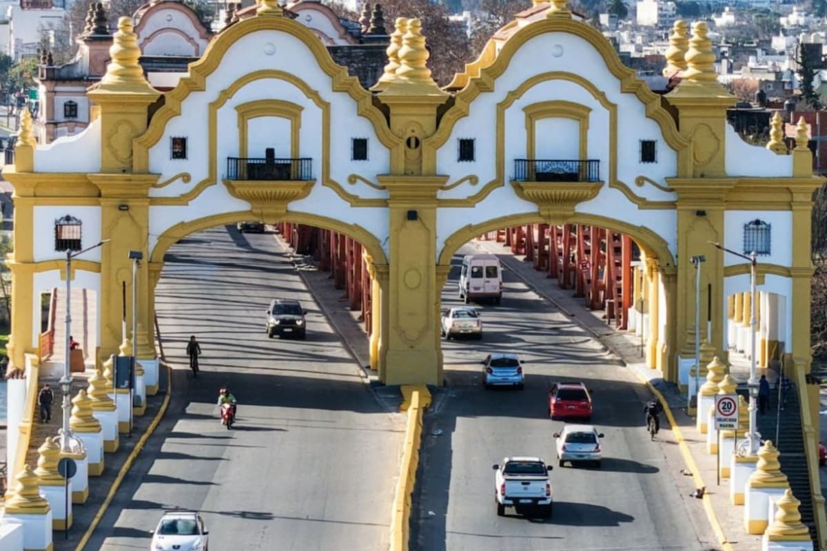 Las obras en el Puente Alsina