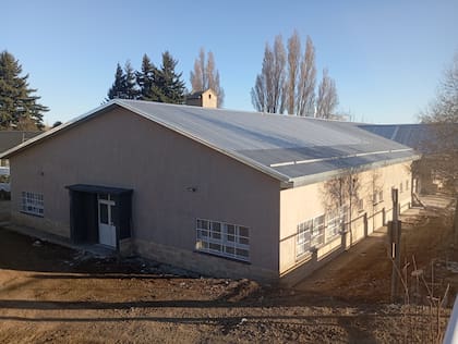 Las obras en la Escuela de Formación Cooperativa y Laboral N° 6 de Bariloche.
