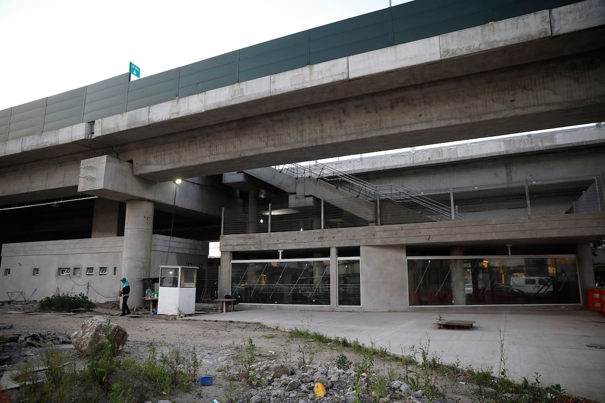 Las obras en la Estación Paternal