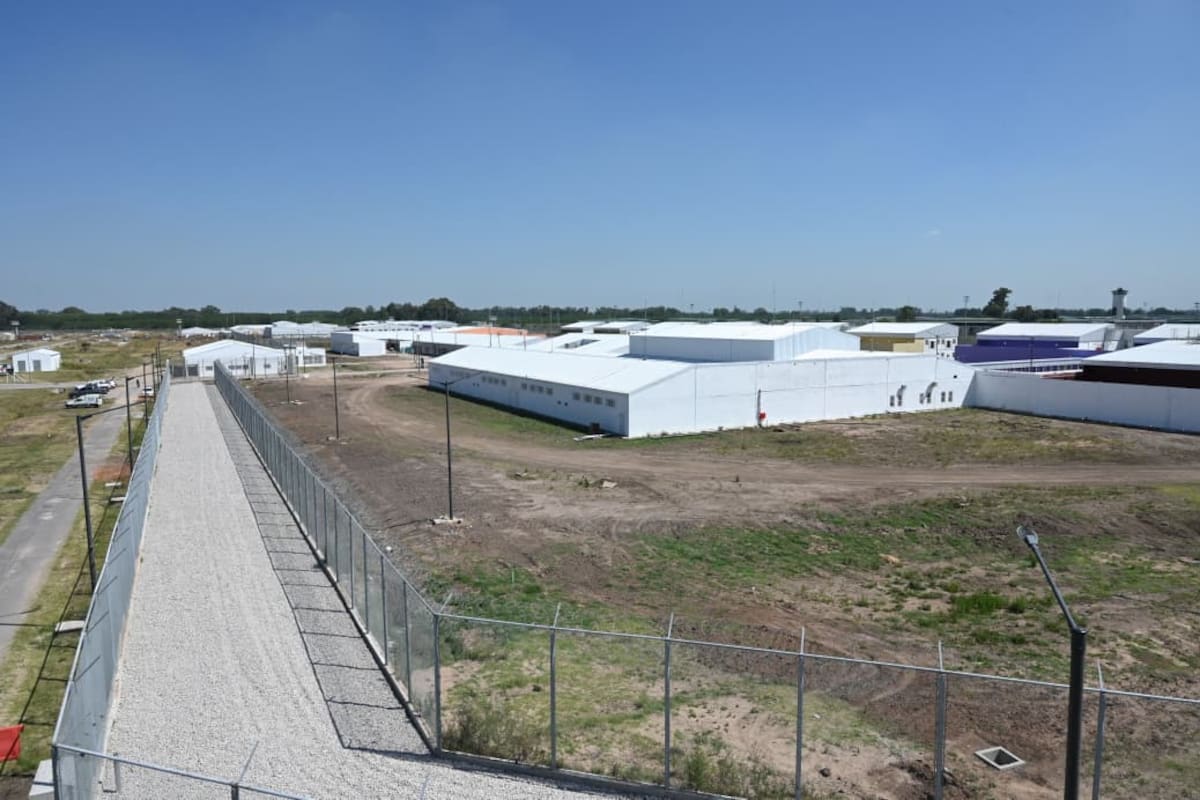 Las obras en la nueva cárcel de Marcos Paz