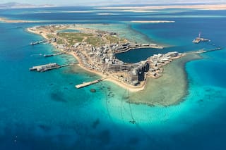 Así será la isla de superlujo que se está creando en el Mar Rojo y tendrá un hotel 7 estrellas