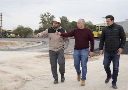 Las obras fueron supervisadas por las autoridades municipales (Foto: @municipalidad.villamaria)