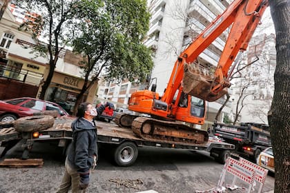 Las obras se realentizan por la cuarentena