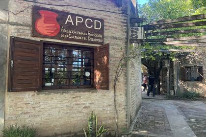 Las oficinas de APCD en Las Lomitas, Formosa