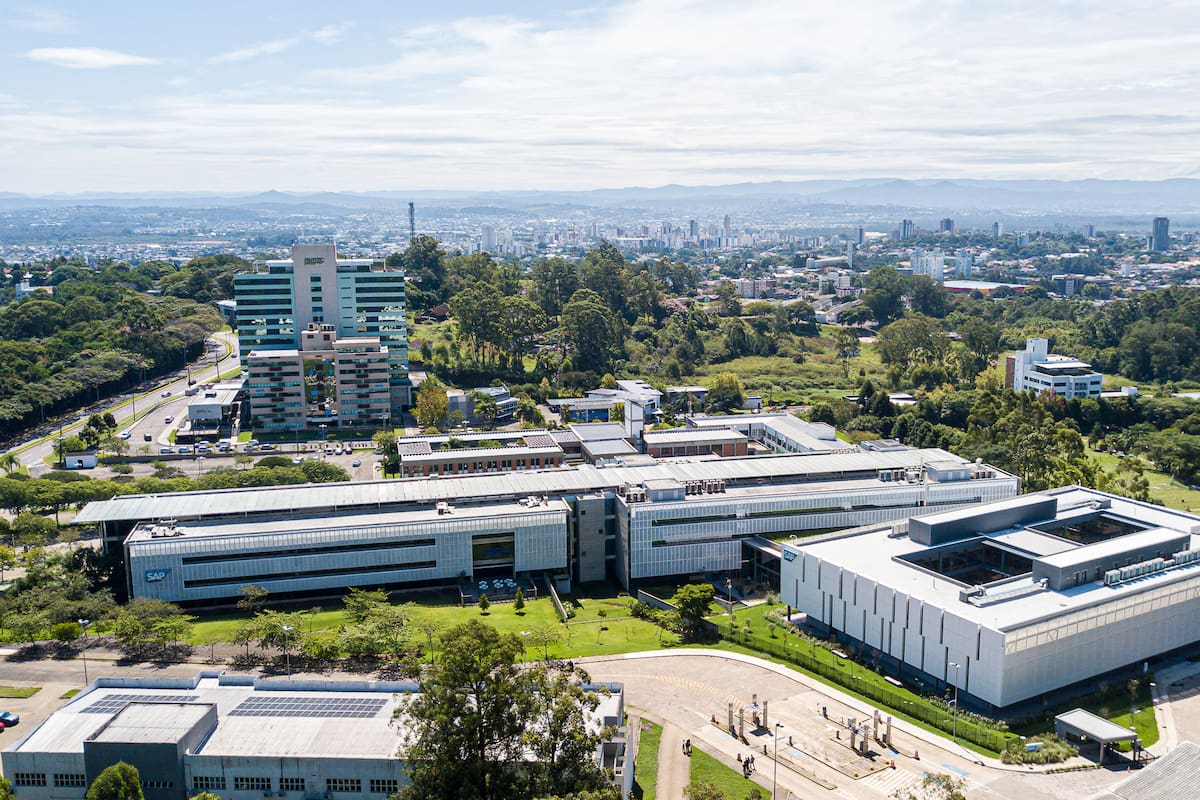 Las oficinas de SAP en el predio Tecnosinos de Universidad de Vale do Rio dos Sinos