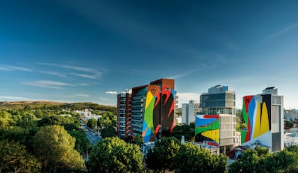 Las oficinas del Grupo Faro Verde en Tandil