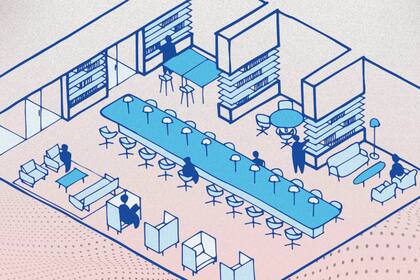 Las oficinas únicas desaparecerán. Los espacios laborales del futuro ofrecerán nuevas propuestas de diseño interior.