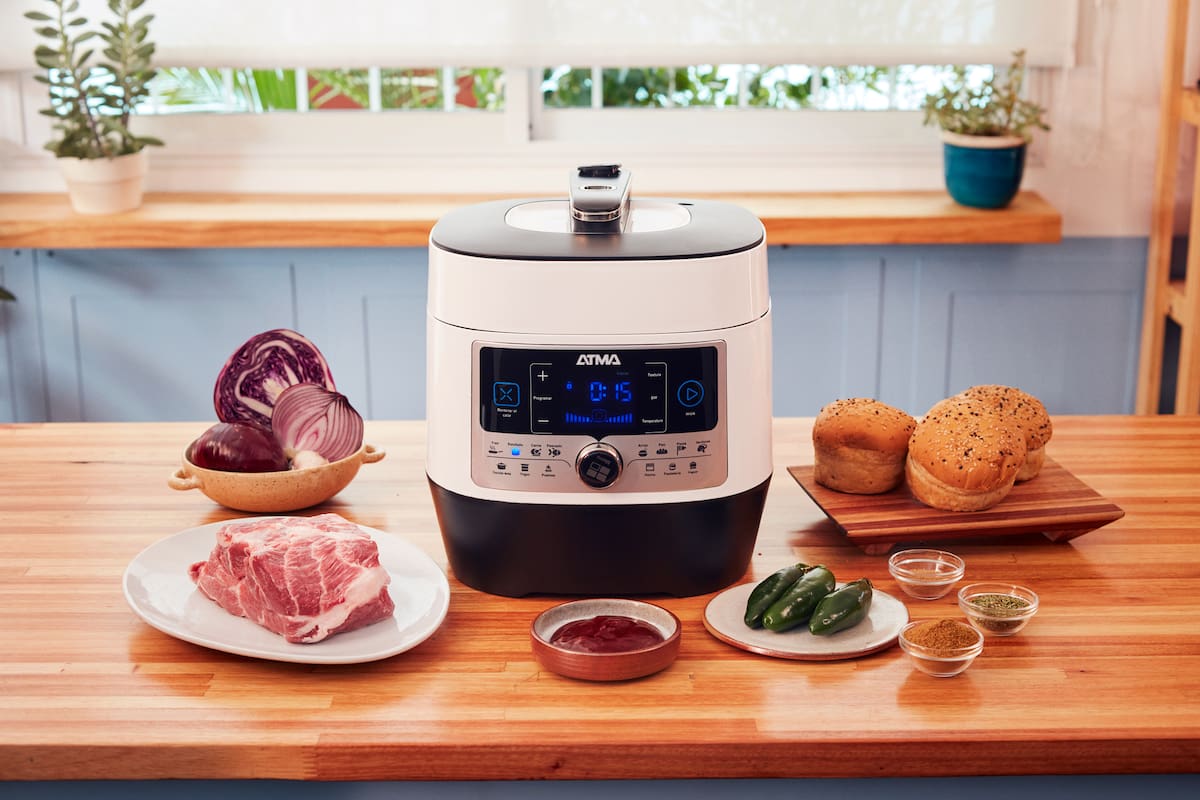 Las ollas a presión ahora son eléctricas y programables, con varios modos de cocción y la posibilidad de iniciar los programas en diferido