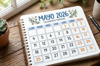 El calendario de mayo para imprimir