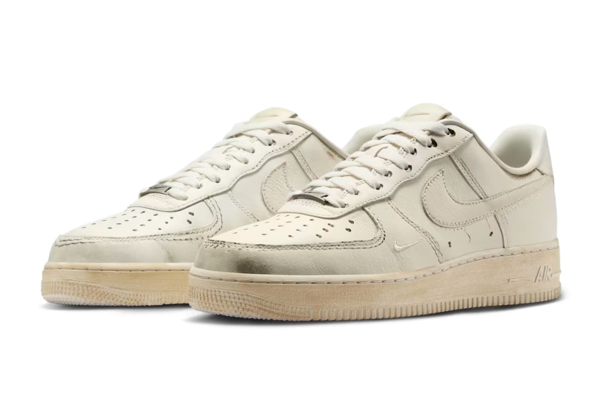 Las originales "Dirty Triple White" de Nike