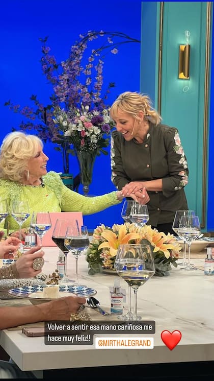 Las palabras de Jimena Monteverde a Mirtha Legrand