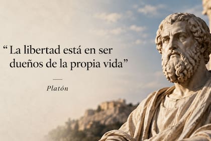 Las palabras de Platón sirven para tomar conciencia de la forma en la que se vive actualmente