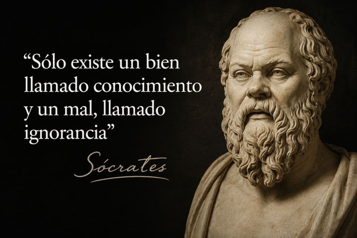 Las palabras de Sócrates se mantienen vigentes en pleno 2026