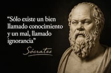 Sócrates, filósofo: “Sólo existe un bien y se llama conocimiento; y solo hay un mal, llamado ignorancia”